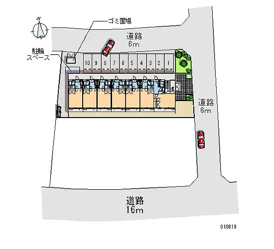 ★手数料０円★小郡市希みが丘２丁目 月極駐車場